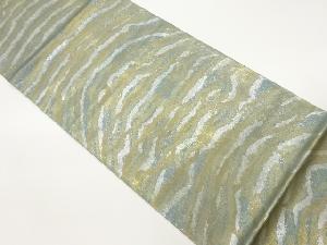 引箔抽象模様袋帯